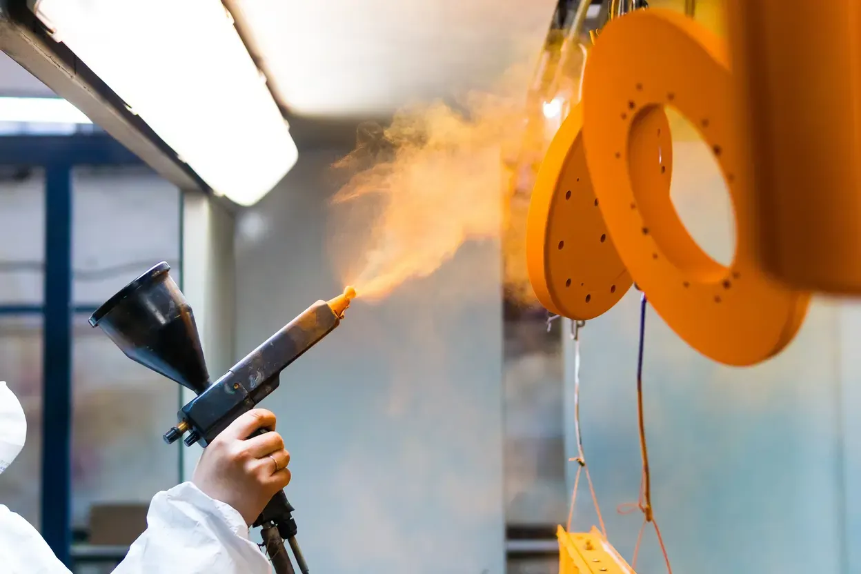 Powder coating for steel, aluminum and specialty metals